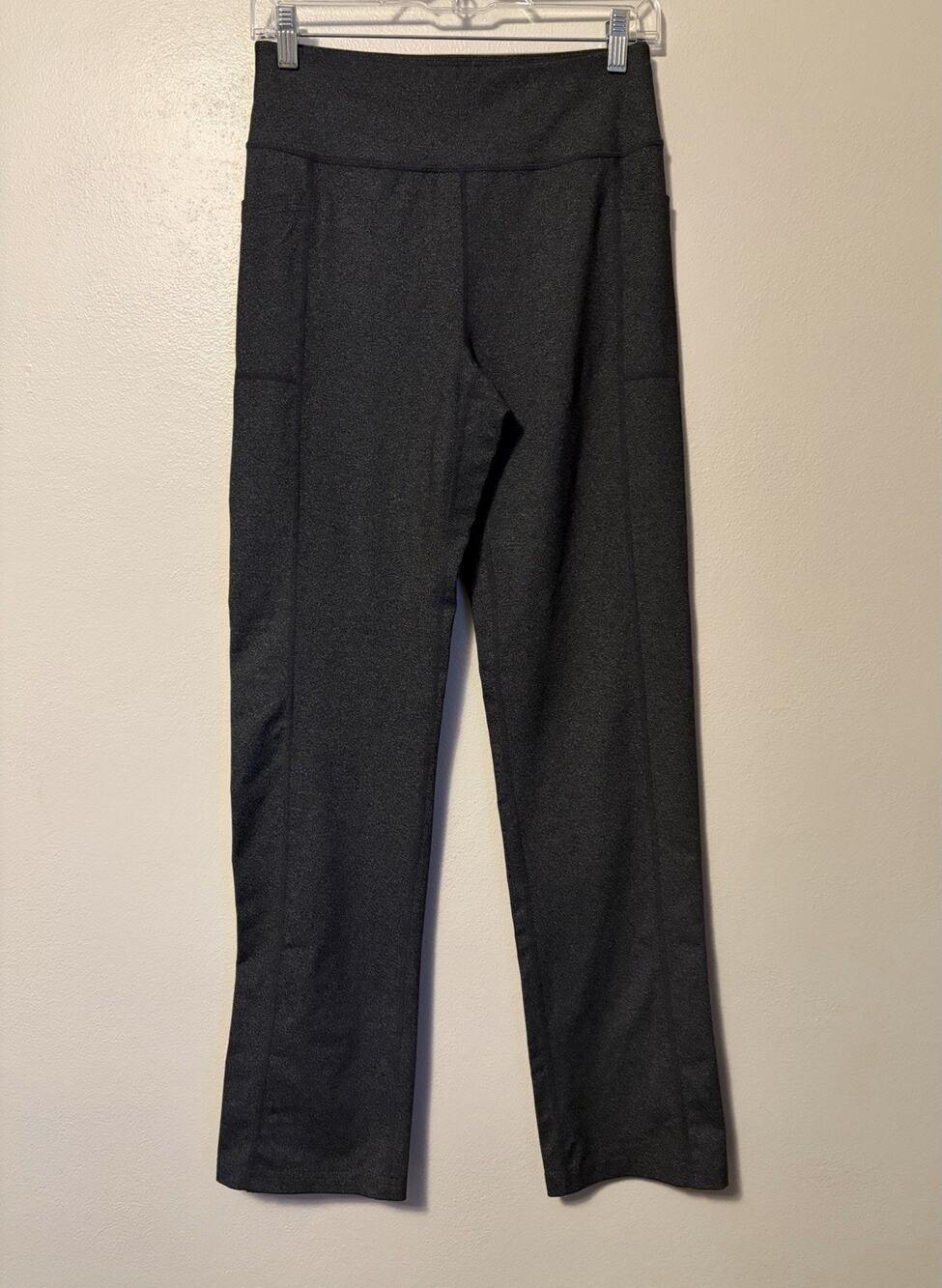 Skechers Women's Go Walk Pants Gray Stretch Size Medium Straight Leg Pockets